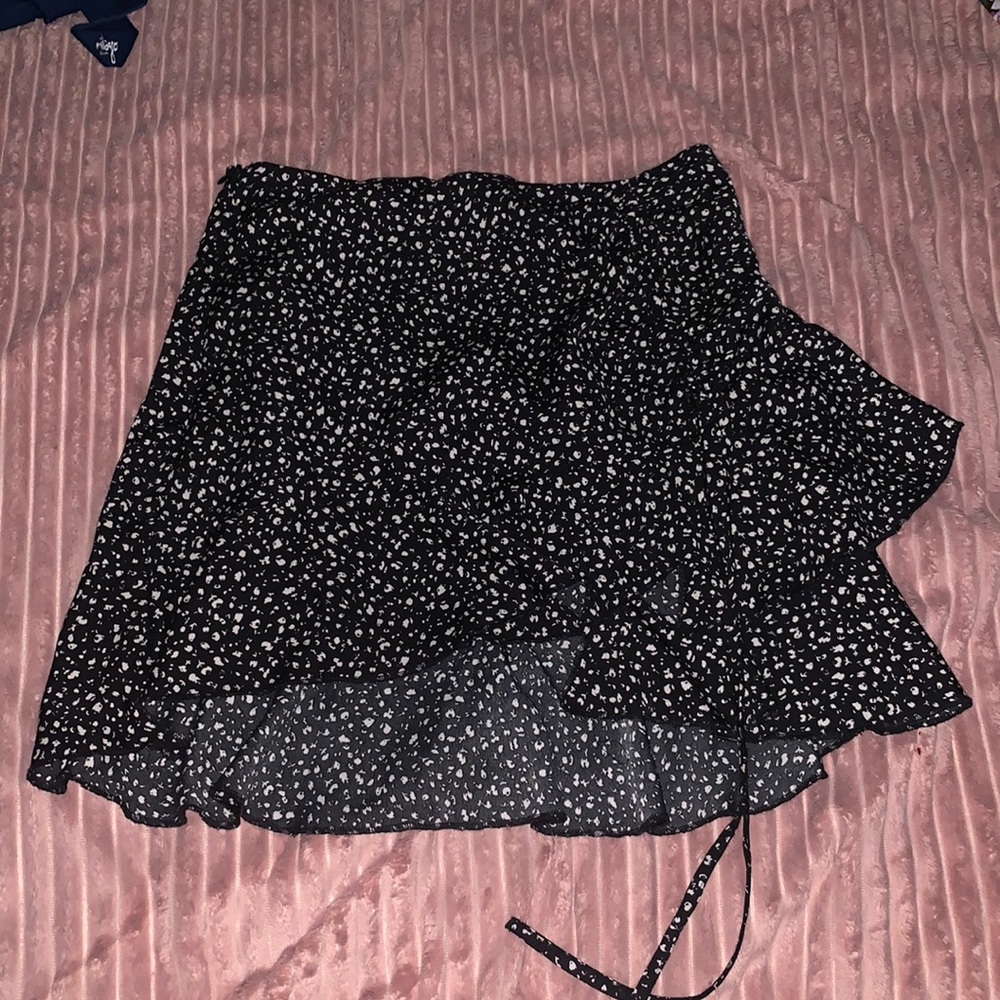 floral skirt